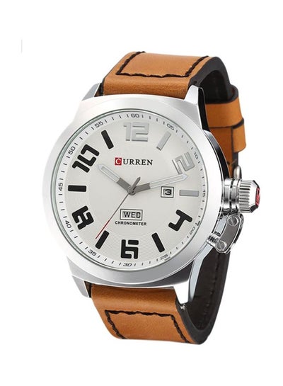 CURREN Men's Water-Resistant Chronograph Watch 8270 - 48 mm - Brown