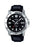Men's Water-Resistant Leather Analog Watch MTP-VD01L-1EVUDF - 45 mm - Black