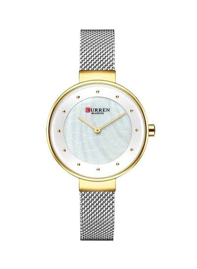 Women's Blanche Water Resistant Analog Wrist Watch 9032 - 35 mm -Gold