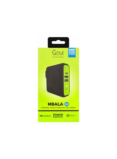 Goui 8000 mAh MBALA.Qi Power Bank With Wireless Charger