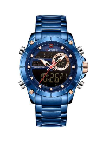 Men's Metal Analog/Digital Wrist Watch NF9163 BE/BE