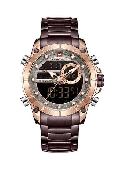 Men's Metal Analog/Digital Wrist Watch NF9163 RG/CE