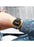 Men's Water Resistant Analog Watch 8365 - 45 mm - Black