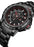 Men's Stainless Steel Analog Wrist Watch NF9180 B/R/B - 47 mm - Black