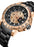 Men's Stainless Steel Analog Wrist Watch NF9180 RG/B/B - 47 mm - Black