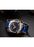 Men's Stainless Steel Analog & Digital Wrist Watch NF9170 RG/BE - 45 mm - Blue