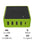 Goui Kimba Lite 5 Port PD 36W Desktop Charger Black/Green