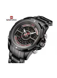 Men's Stainless Steel Chronograph Watch 9170-B-Gy