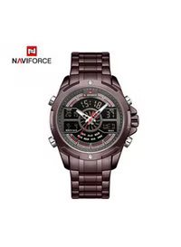 Men's Stainless Steel Chronograph Watch 9170-Ce-Gy