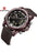 Men's Leather Analog+Digital Watch 9172L Ce-Ce-D.Bn