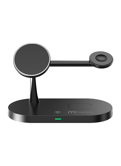 MYCANDY 5 In 1 Magnetic Wireless Charger Black Model Number : 215N1MWLC