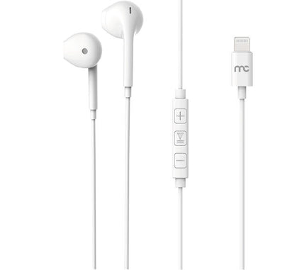 MYCANDY WIRED STEREO HEADSET WITH LIGHTNING CONNECTOR, WHITE